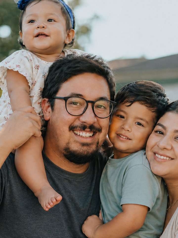 Familia salvadoreña — orientación en planificación familiar, Clínica Familiar Eliette, Apopa
